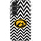 University of Iowa Hawkeyes Chevron Print Galaxy S24 Impact Case